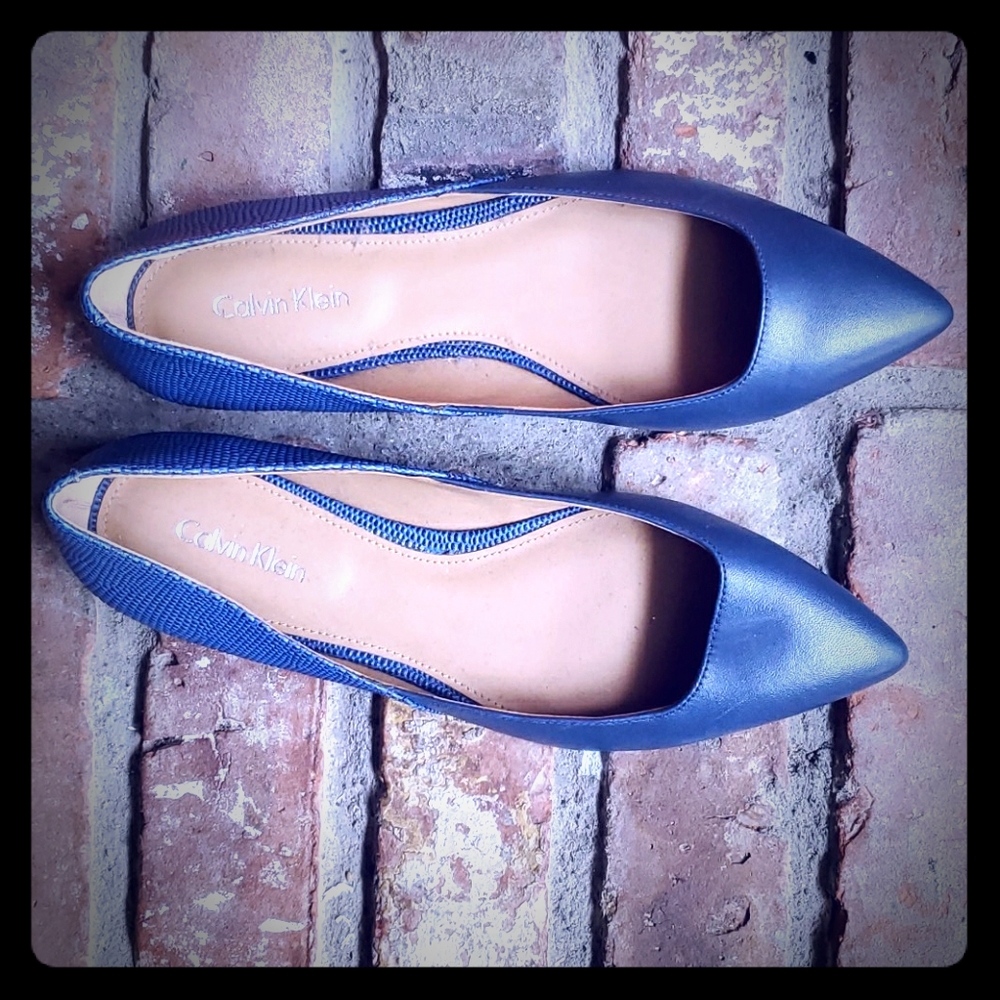 Calvin Klein flats